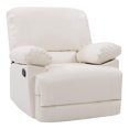 thumbnail image 4 of CorLiving Plush Reclining Bonded Leather Sofa Set, 4 of 9