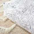 thumbnail image 3 of SAFAVIEH Matlea Floral Floor Pillow, 25" x 25", Beige/Grey, 3 of 6