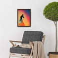 thumbnail image 2 of Abstract Kelpies Geometric Horse Portrait Artwork Framed Wall Art Print A4, 2 of 4