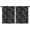 Black, variant on Blackout Kids Curtains,Game Controller Black Pattern Children's Insulated Curtains Set Of 2,Bedroom Essentials,Toddler Room Decor 52"x84"