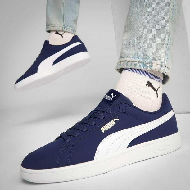 Tenis Puma Smash 3.0 Buck 39233603 Hombre azul marino 29 Walmart en linea