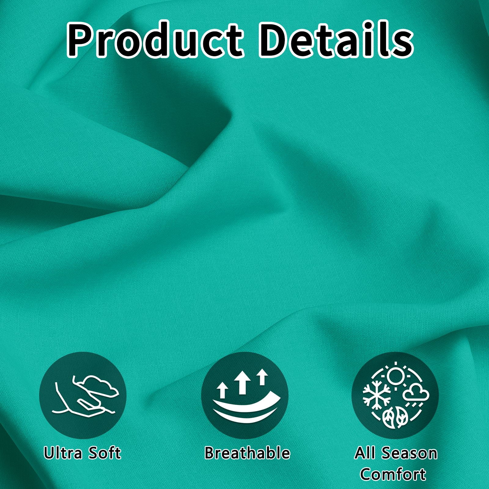 4Pcs Ultra-Soft 85g Sheet and Pillowcase Set, Soft Solid Color, Machine Washable, Suitable For All Seasons, Christmas Comfortable Bedding Set, Available For Single, Double, King, and Queen Beds