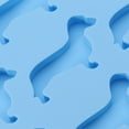 thumbnail image 2 of WHAMVOX Small Ice Cube Tray Silicone Type Dachshund Trays, 2 of 8