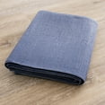 thumbnail image 6 of Luna Contemporary Solid Navy Polypropylene Reversible Plastic Straw Outdoor Area Rug, 8'x10' Rectangle, 6 of 8
