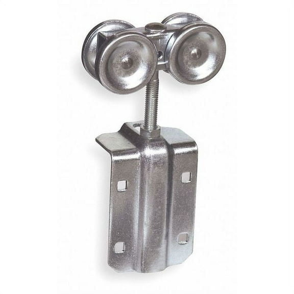 Hanging Door Roller Bracket, 4 5/8 in L, 3 3/16 in W, 450 lb Weight Capacity