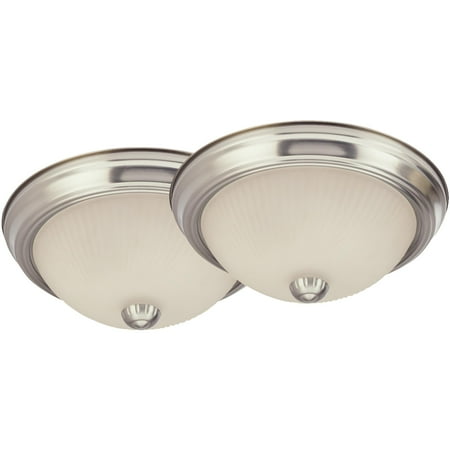Home Impressions 11 In Flush Mount Ceiling Light Fixture 2 Pack