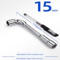 thumbnail image 1 of 1PCS Clé en Forme de L pour Douille de Tuyau Ensemble d'Outils de Réparation de Voiture Clé Hexagonale Ensemble d'Outils à Main Clés Ensemble d'Outils de Voiture 15mm, 1 of 6