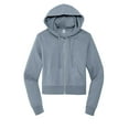 thumbnail image 3 of District Women's V.I.T Fleece Full-Zip Hoodie DT6103, 3 of 3