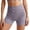 Grey, variant on Kcolen Plus Size Yoga Shorts for Women,Womens Elastic Waist Yoga Shorts Solid Color Biker High Waist Skin Friendly Workout Shorts