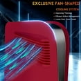 thumbnail image 3 of Cubiertas mejoradas para la consola PS5 Disc Edition: placa frontal resistente a los golpes con rejillas de ventilación, protección antiarañazos y elegante carcasa de ABS para PlayStation 5, 3 of 8