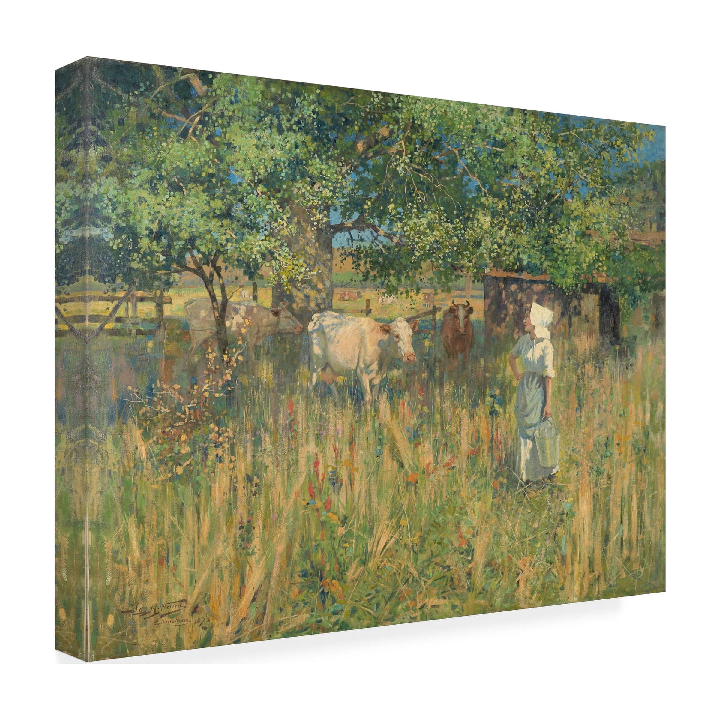 James M. Nairn 'Tess' Canvas Art