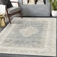 thumbnail image 4 of 5x7 Area Rugs for Living Room,Non Slip Indoor Boho Area Rug Carpet Home Décor for Entryway, Bedroom, Dining Room, Beige Grey, 4 of 7
