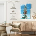 thumbnail image 5 of Elephant Stock Bahamas Beach Signs Wall Art - Vertical Multi Panel Canvas - Living Room Wall Decor - Places Multi Panel - Blue And White Decor - 42" x 65", 5 of 8