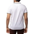 thumbnail image 2 of X RAY Jeans Mens Short Sleeve Pieced Pique Tipped Polo, White, M, 2 of 5
