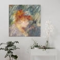 thumbnail image 5 of Pierre Auguste Renoir Jeanne Samary Wall Art Picture Painting Poster Canvas Print Posters Artworks Bedroom Living Room Decor 28x28inch(70x70cm), 5 of 5