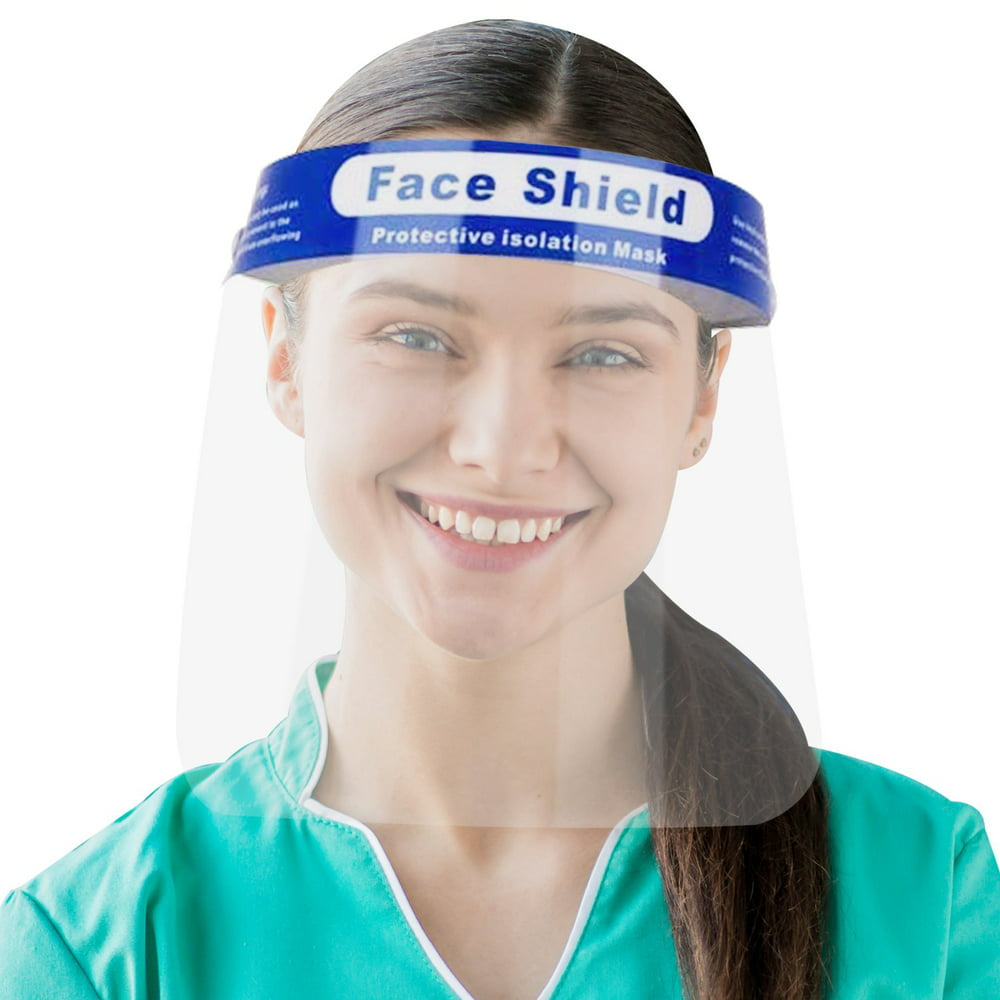 Cerem Face Shield Safety Transparent Visor Full Face Protection Pack of ...