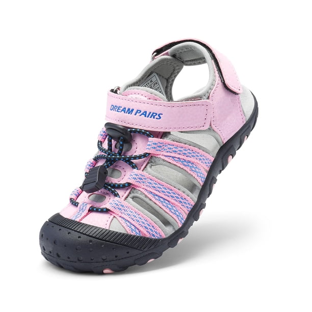 Sandalia DREAM PAIRS Deportiva Ajustable para Niños Rosa Talla 13