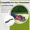 thumbnail image 4 of JIAHAOO Timemaster Lawn Mower Arm Spring Metal New Tested 20199-21200 Direct Fit 120-7043 for Toro, 4 of 11