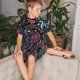 thumbnail image 4 of Balery Paisley Conjunto de Pijama Infantil de Manga Corta con Estampado – Ropa de Dormir de Algodón Suave-Small, 4 of 6