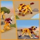 thumbnail image 5 of Figuras articuladas de animales 3 en 1: León salvaje, avestruz y jabalí. Juguetes de construcción, regalos para niños y niñas a partir de 7 años. El mejor regalo para el Día del Niño., 5 of 5