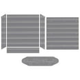 thumbnail image 2 of Silver Corrugated Iron Horizontal Sheets PS4/PS4 Pro/PS4 Slim Skin Sticker For Console And Controller Skins, 2 of 6