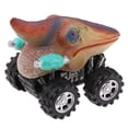 thumbnail image 4 of Dinosaur Car, 2 Pack Assorted Pull Back Dinosaur Vehicle, Mini Toy For Toddlers Boys Girls Kids Favores De Hugo Figuras de dinosaurio de juguete, 4 of 7
