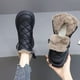 thumbnail image 4 of Zapatos de mujer moda informal, de felpa sólida, cálidos, botas de nieve, zapatillas para correr, botas vaqueras., 4 of 6