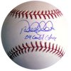 Derek Jeter Autographed "04 Gold Glove" MLB Baseball