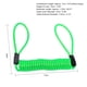 thumbnail image 1 of Candado De Disco Con Alarma Para Motocicleta Y Bicicleta, Cable En Espiral Con Recordatorio De Resorte Antirrobo, 1 of 3