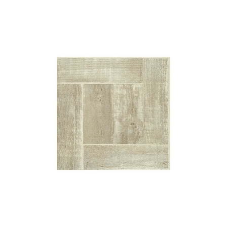 HomeStock Modern Muse Self Adhesive Vinyl Floor Tile 12x12", High Gloss Finish, Easy Peel and Stick, 45 Square Feet per Box