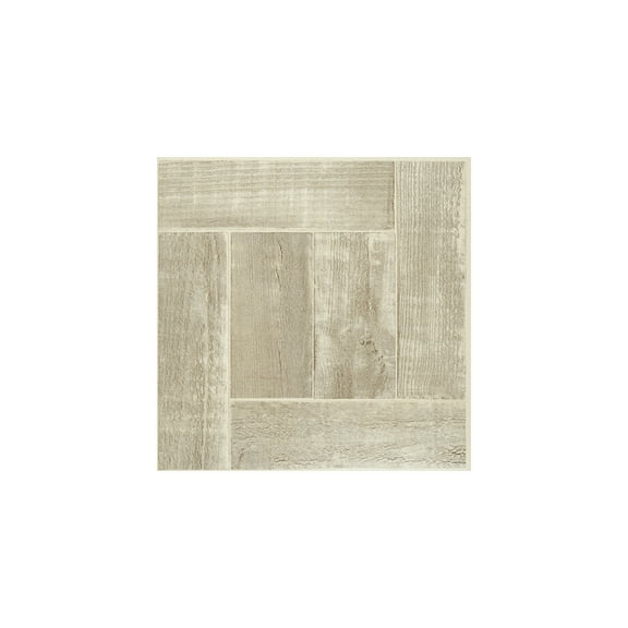 HomeStock Modern Muse Self Adhesive Vinyl Floor Tile 12x12", High Gloss Finish, Easy Peel and Stick, 45 Square Feet per Box