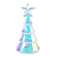 thumbnail image 1 of Adorno de Luz Navideña, Figura de Árbol de Navidad Colorida Alimentada por USB con Estrella, Centro de Mesa Hecho A Mano para Navidad, 1 of 5