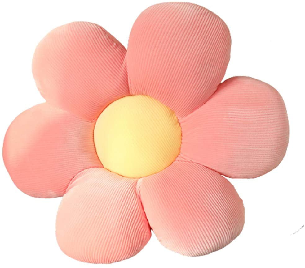 iYoukesA Flower Floor Pillow Seating Cushion,50cm Flower Floor Pillow Cushion-Flower Pillow-Flower Pillow Bean Bag can be Used Comfort Pillow for Children Reading and Lying Down 