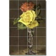 thumbnail image 1 of Ceramic Tile Mural-Edouard Manet Flowers 20. 48" w x 72" h using (24) 12 x 12 ceramic tiles, 1 of 3