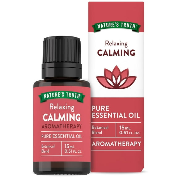 Calming Essential Oil Blend | 15 mL | 100% Pure | Natural & Undiluted | GC/MS Tested | by Nature's Truth