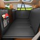 thumbnail image 1 of Backseat Extender for Dogs - Hard Bottom Dog Car Seat Cover for Back Seat, Dog Hammock for Car and SUV, Pet Rear Seat Protector Dogs Travel Bed with Mesh Window & Side Flaps, 1 of 3