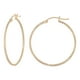 thumbnail image 1 of Arete Arracada de Oro 14K Imperial Jewelry Diamantado Panal 25mm, 1 of 5