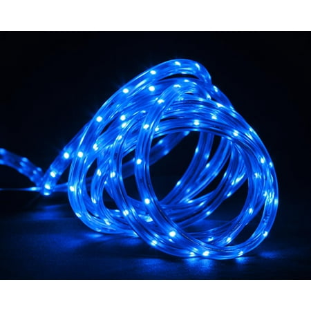 30' Blue LED Indoor/Outdoor Christmas Linear Tape Lighting