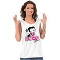 thumbnail image 4 of Vintage Betty Boop Cartoon Love Tank Top Tee Shirt Women Brisco Brands S, 4 of 5