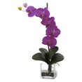 thumbnail image 2 of Nearly Natural Giant Pink Phalaenopsis Orchid Artificial Flower with Vase Arrangement, 2 of 2