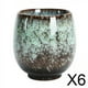 thumbnail image 1 of 6 Tazas De Té De Cerámica, Taza De Té De , Taza De Kung Fu, Regalos, 160ml, índigo, 1 of 4