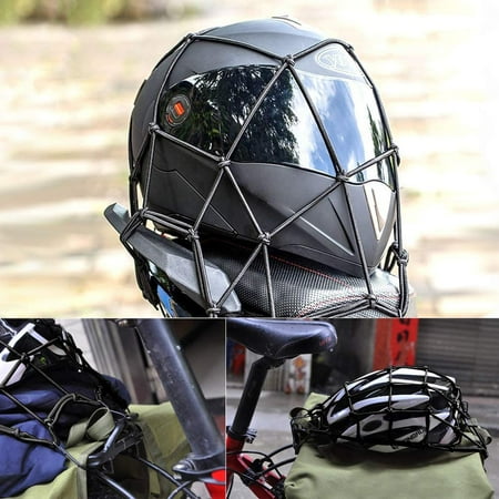Motorcycle Luggage Net 4040cm Cargo Net Helmet Net with Tension net