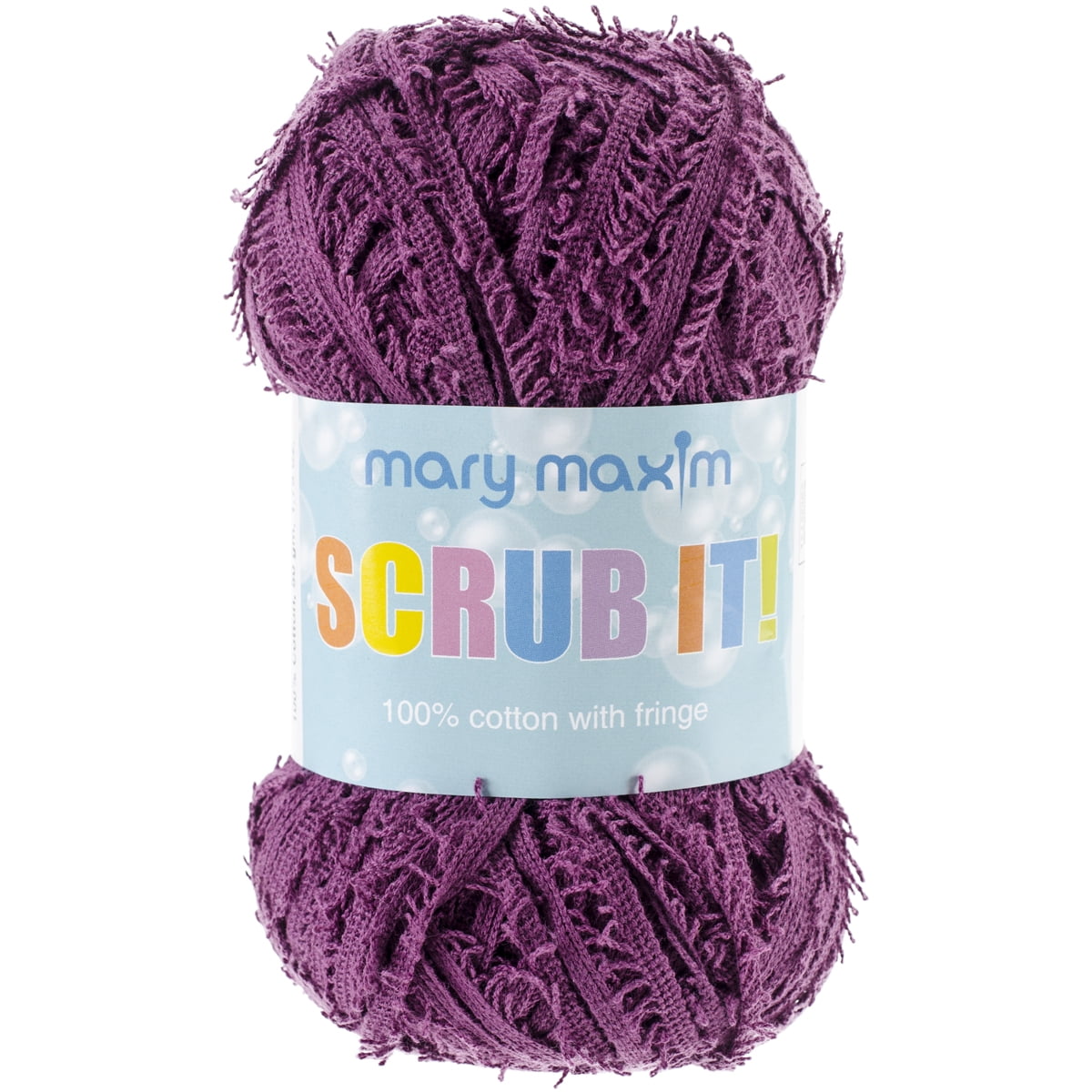 Scrub It Yarn, Plum