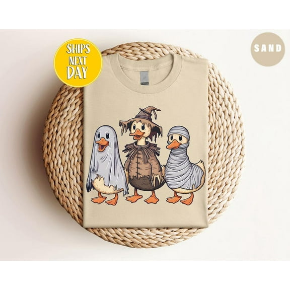 Halloween Funny Duck T-Shirt, Halloween Shirt, Halloween Gift, Funny Halloween T-Shirt, Funny Ducks TShirt, Duck Shirt, Duck Lover 160627