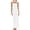 White, variant on HXWCHs Slip Dress Elegant Women's Backless A-Line Evening Dress with High Slit and Detachable Scarf for White M