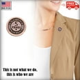 thumbnail image 5 of Five, 5 Year Star Badge, Excellence, Service Award, Copper Plated, Metal, Hat, Lapel, Brooch, Pins, Jewelry, Made in USA, Over 20 Patriotic Designs Available. Creative Pewter Designs. AC1105, 5 of 7
