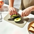 thumbnail image 3 of Christmas Kitchen Gifts Household Cutting Board Kitchen Cutting Board Fruit Cutting Board Double-sided Cutting Board Multifunctional Cutting Board Three Sizes Available New, White, 3 of 6