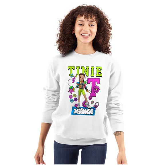 XOMG POP Tinie T Popstar Dream Women Plus Size Sweatshirt Brisco Brands 2X