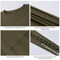 thumbnail image 5 of Bassdash Fishing T Shirts for Men UV Sun Protection UPF 50+ Long Sleeve Tee T-Shirt, 5 of 7