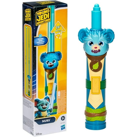Star Wars Young Jedi Adventures Nubs Blue Electronic Lightsaber